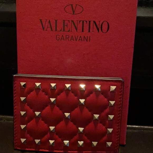 Valentino studded card holder - Picture 4 of 6